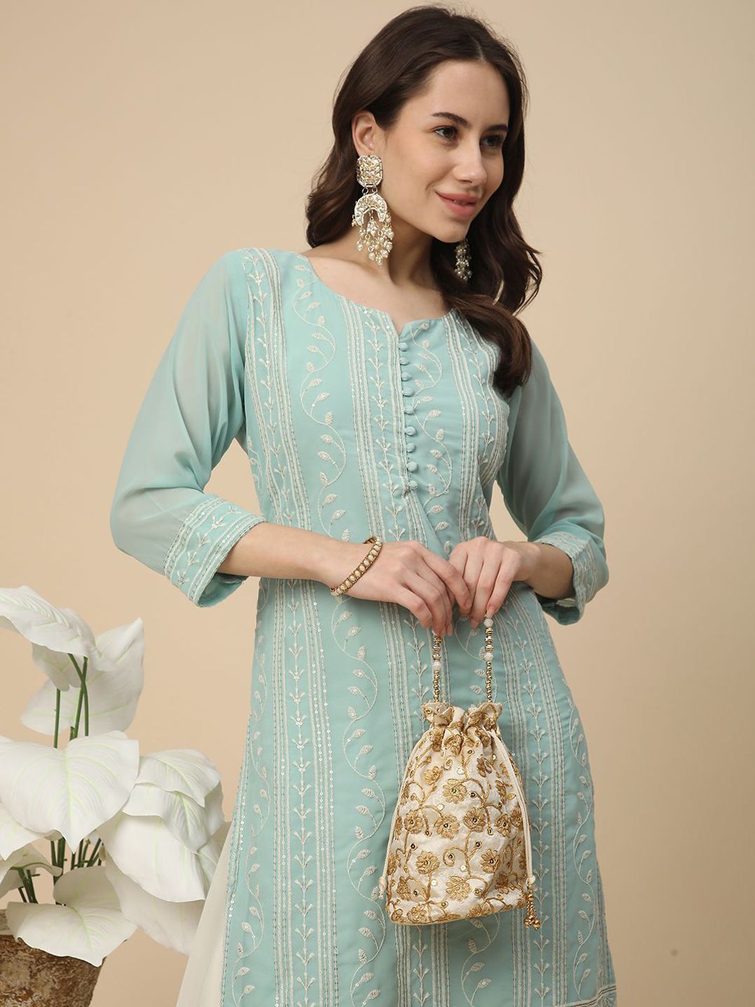 Chikankari suit