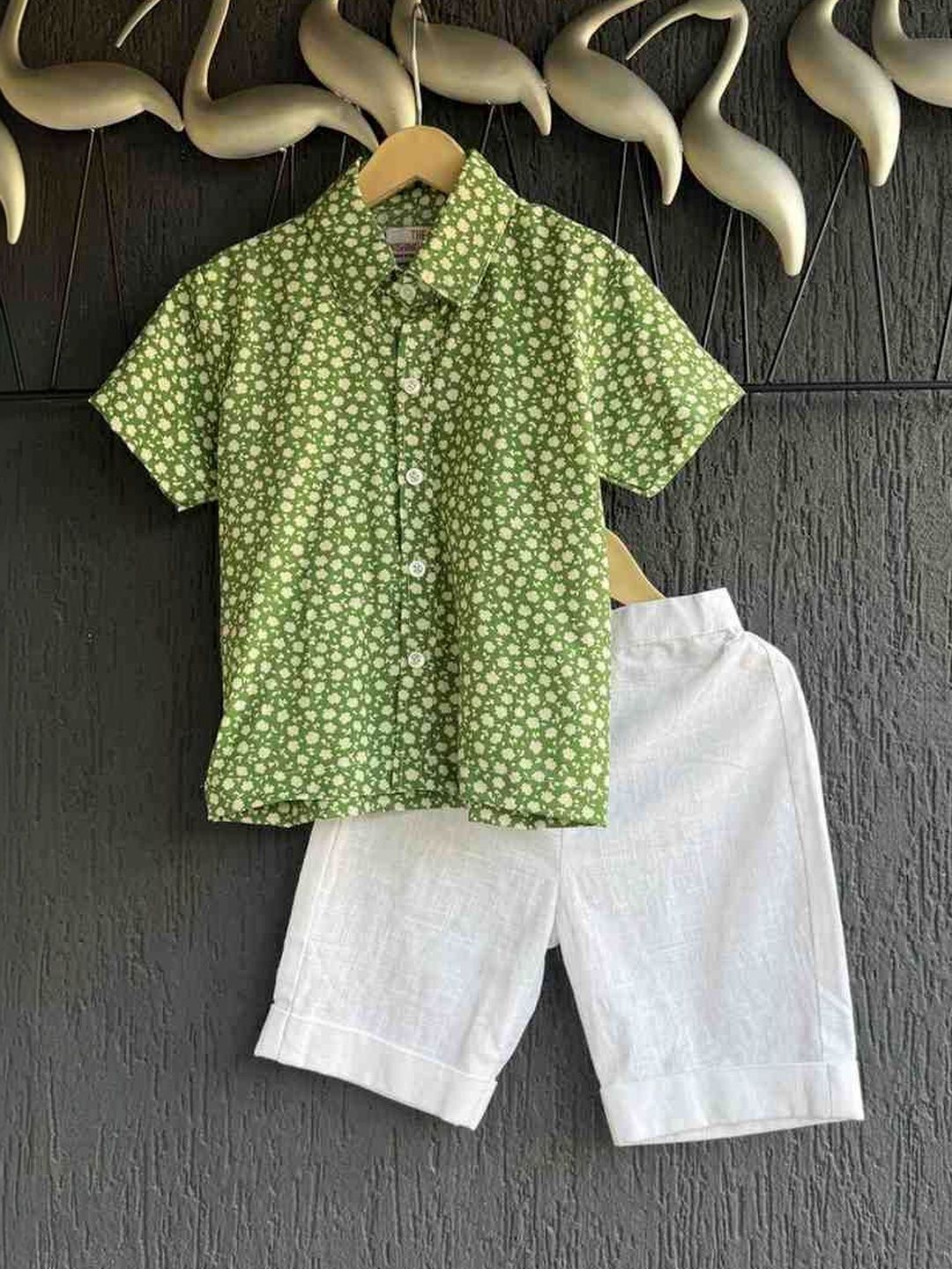 Printed male kids wear