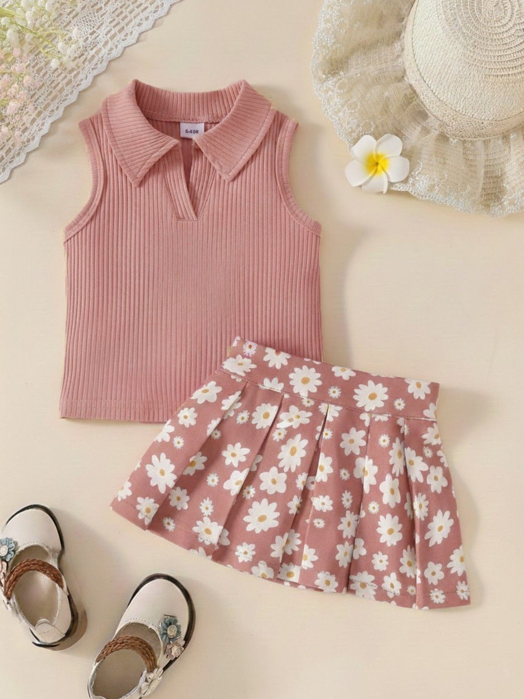 2 Piece baby girl dress