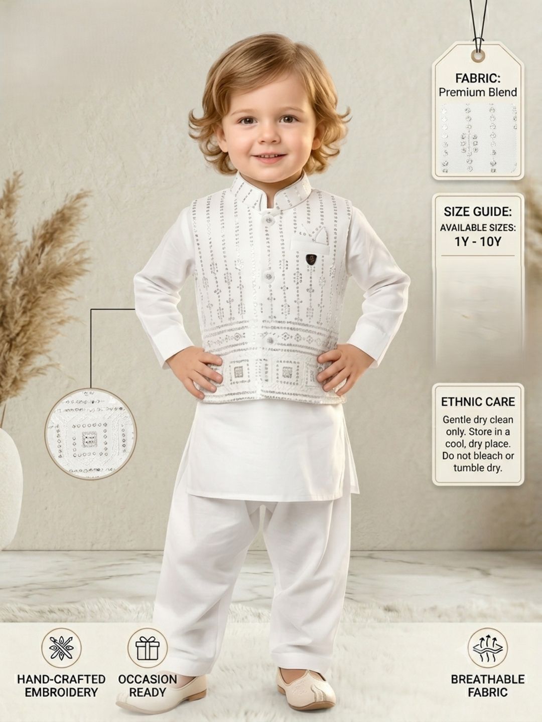 3 piece kis suit