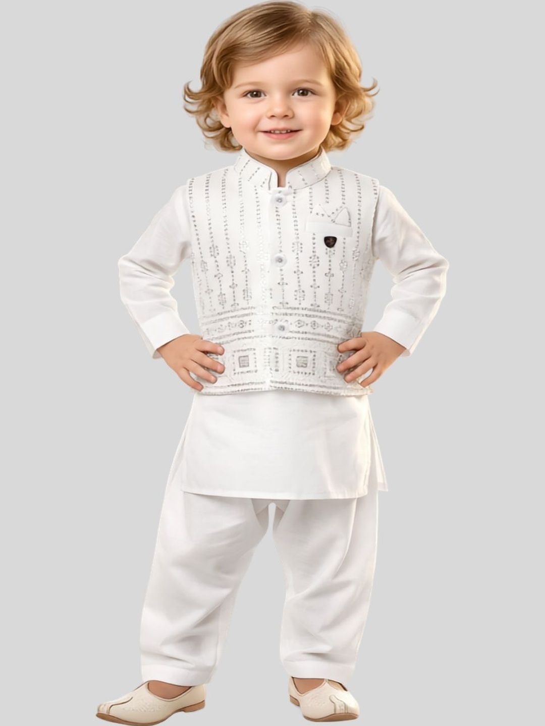 3 piece kis suit