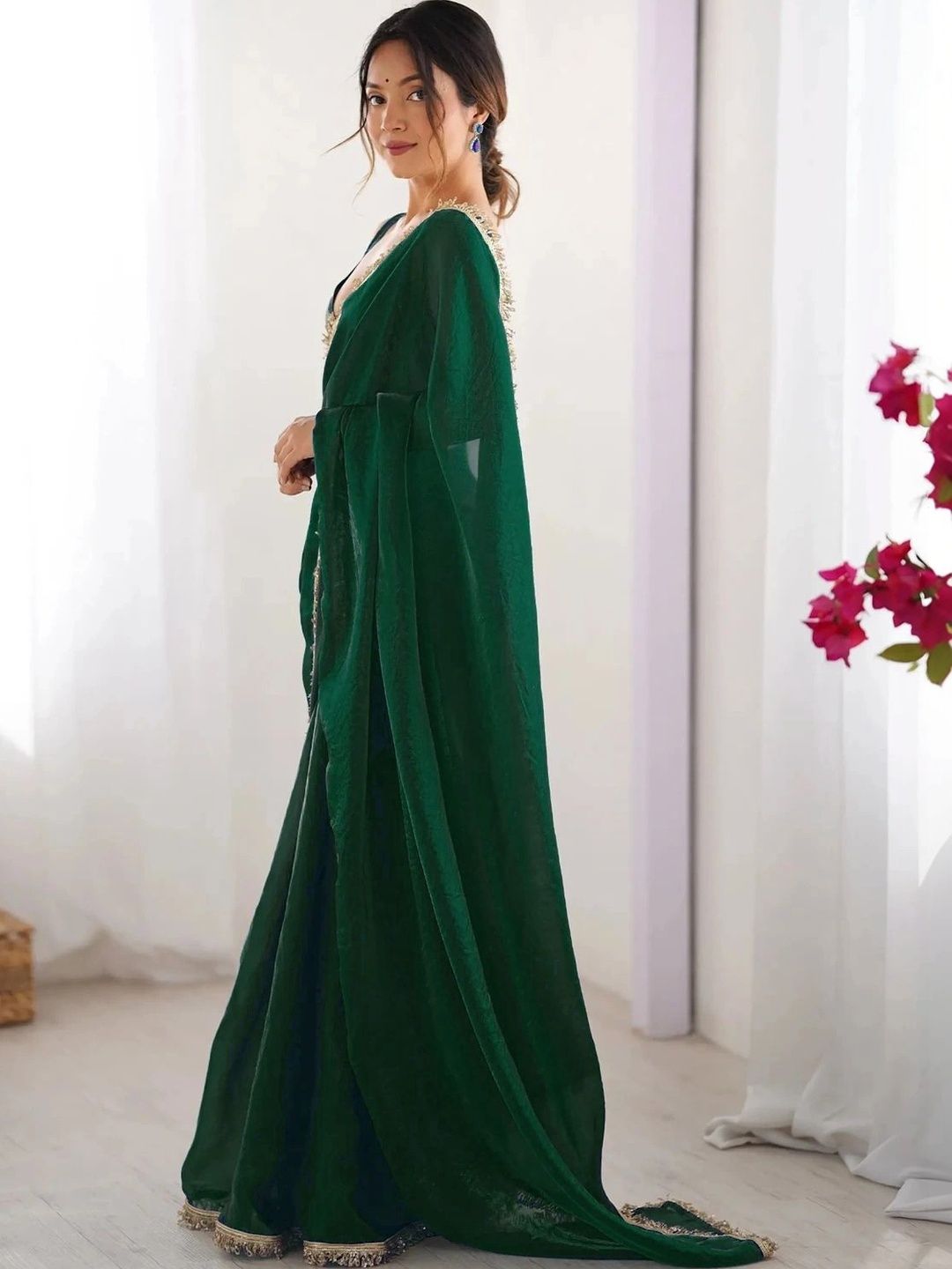 net Love Saree