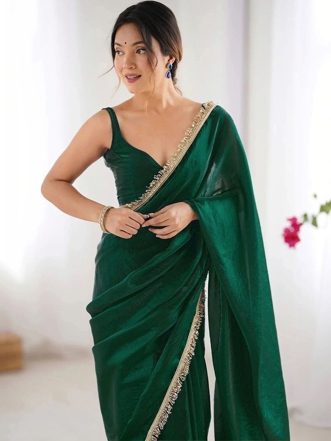 net Love Saree
