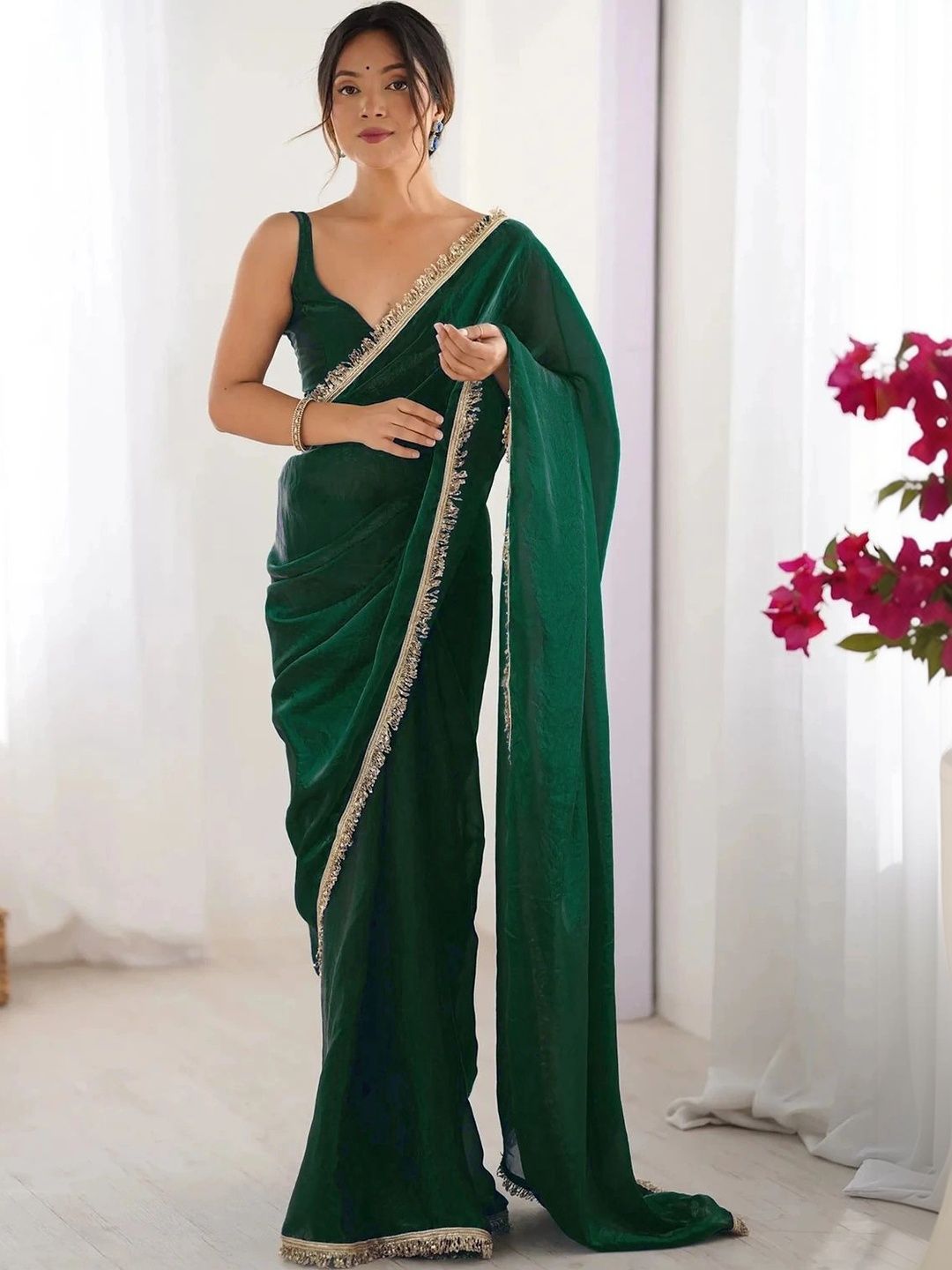 net Love Saree