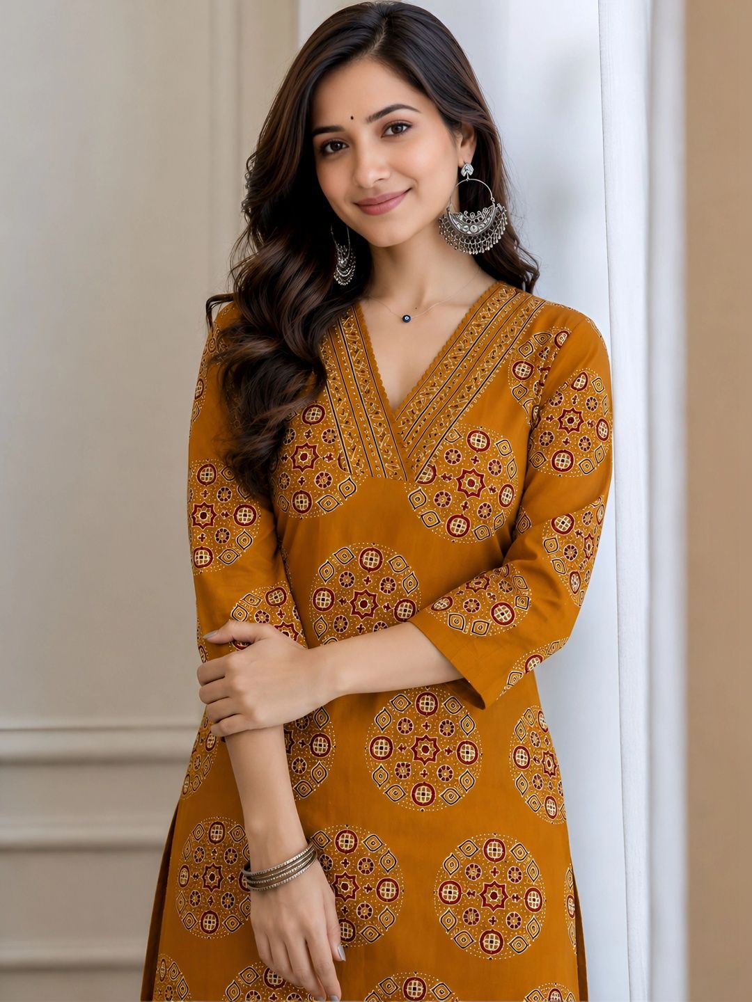 Printed suit