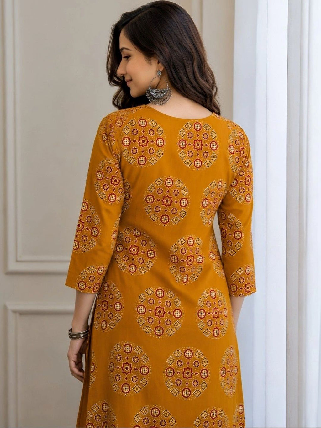 Printed suit