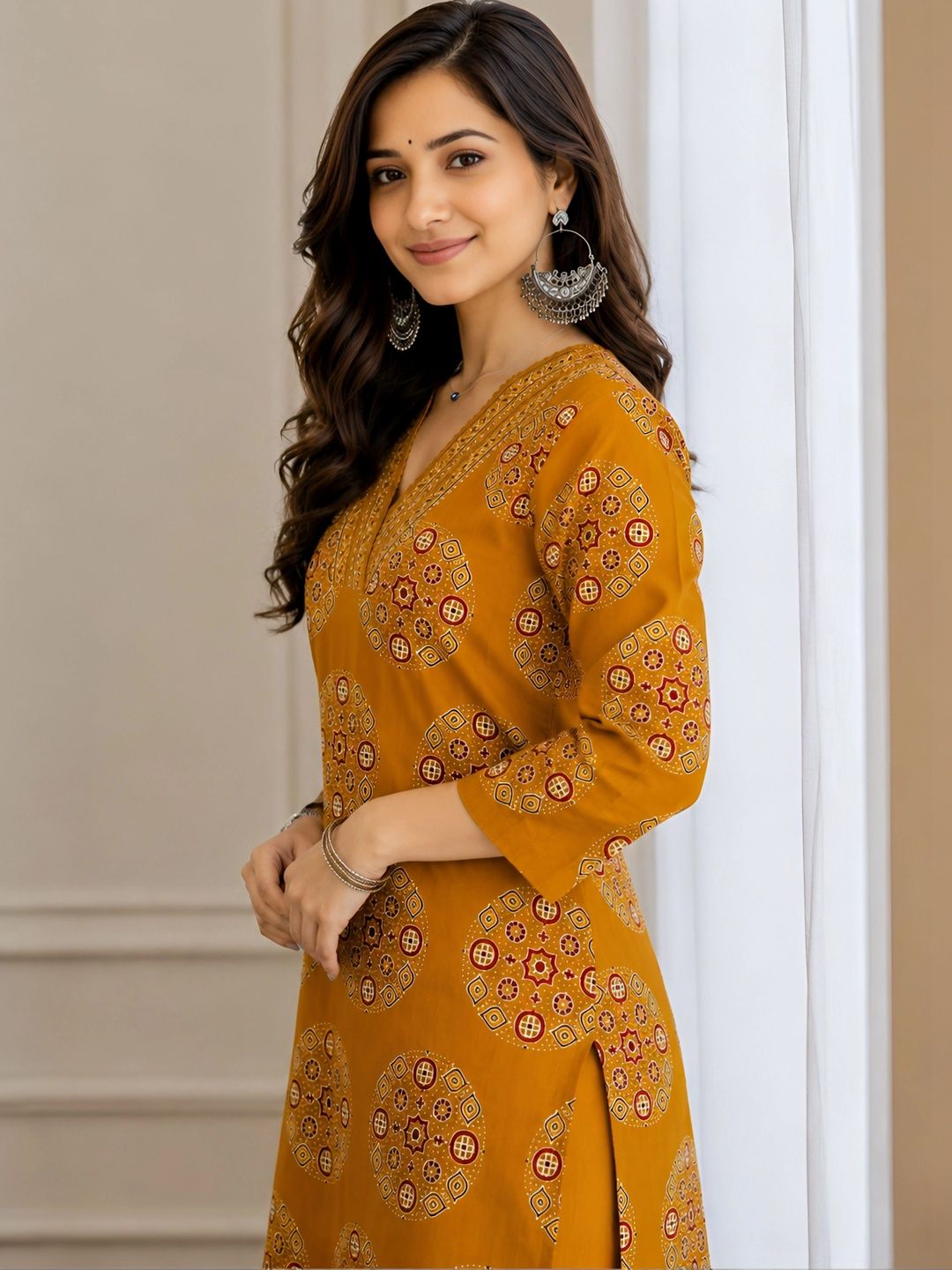 Printed suit