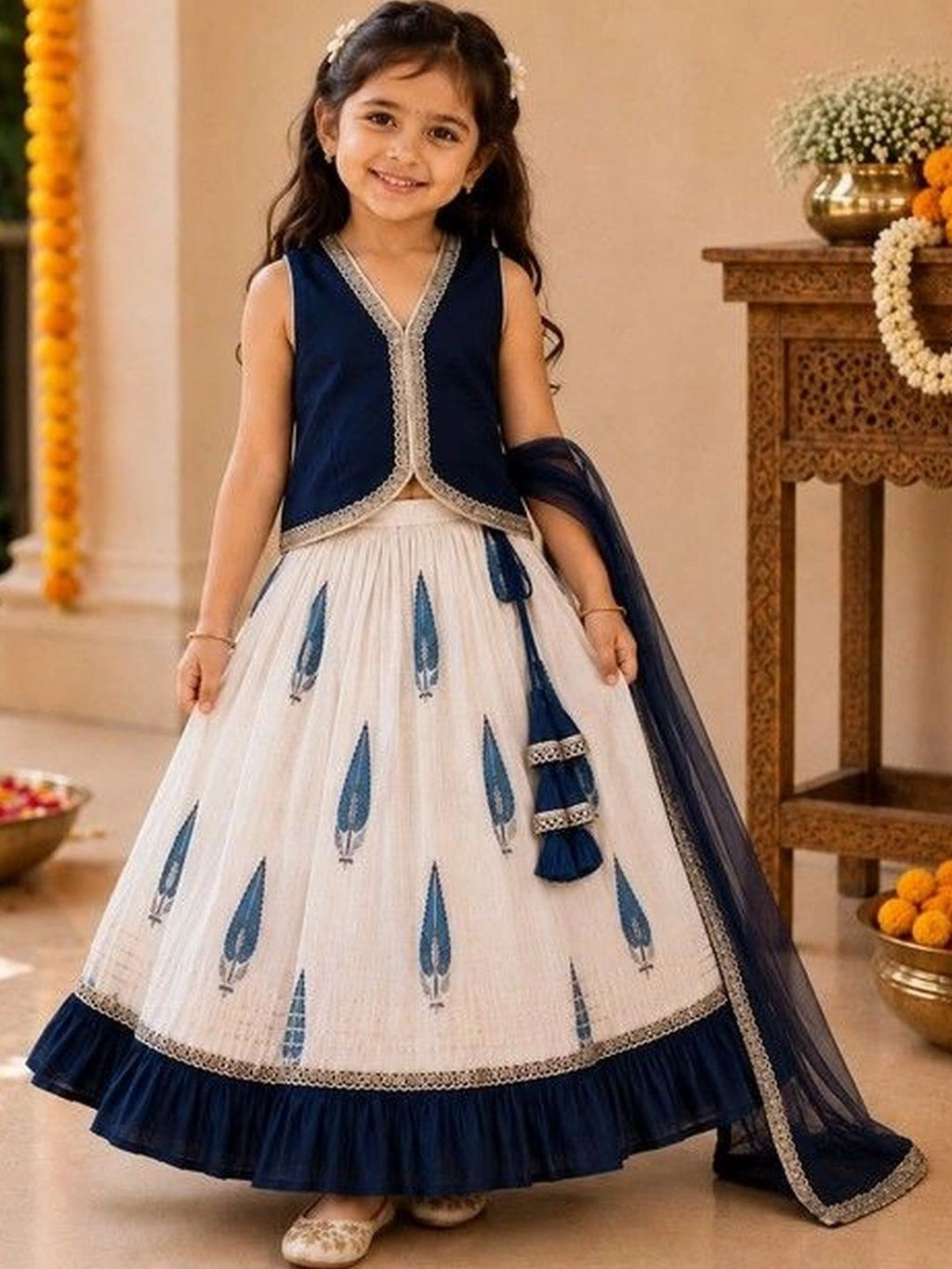 indo western lehenga