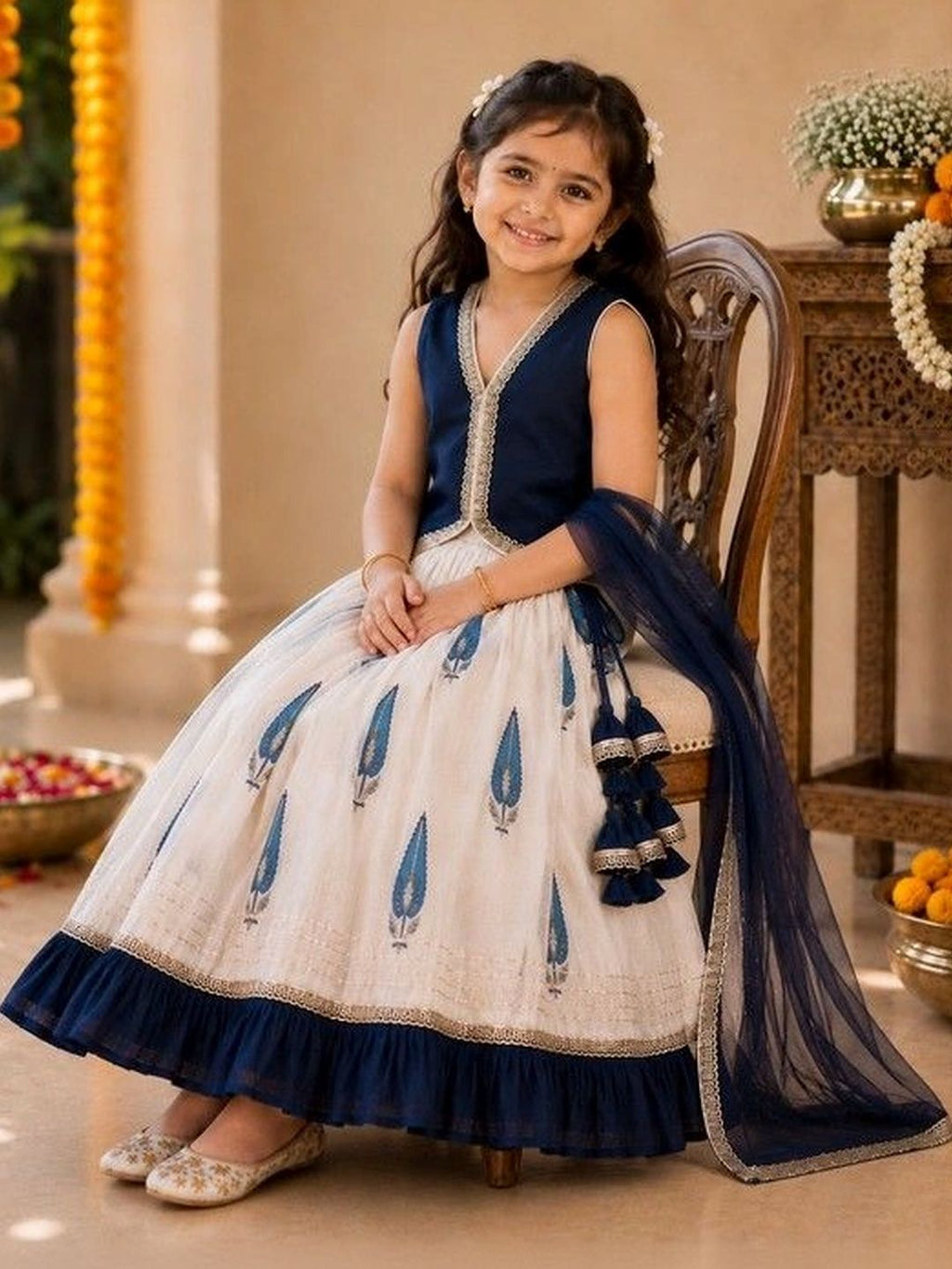 indo western lehenga